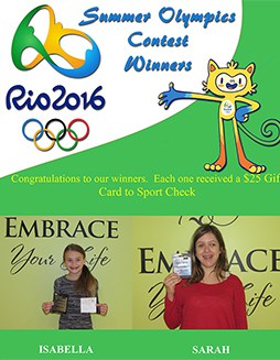 olympics contest winners small